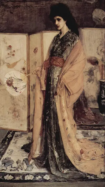 The Princess from the Land of Porcelain James Whistler